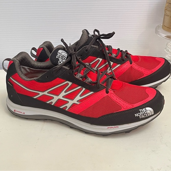 The North Face Other - Mens North Face GTX Trail Running Sneaker Shoes Red Size 11.5